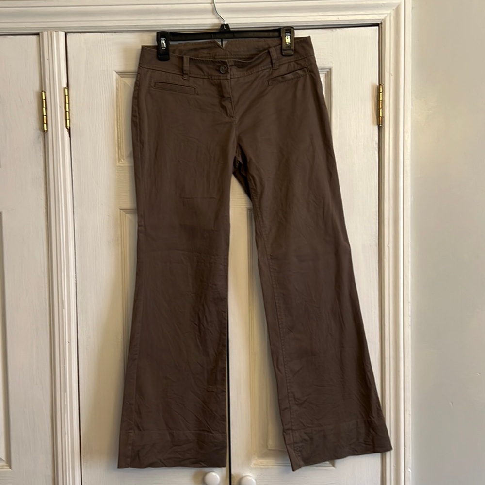 NY & Company brown wide leg pants size 4P
